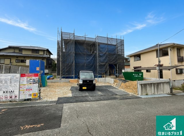 神戸市北区小倉台　第3期　新築一戸建ての外観|周辺は落ち着いた街並みの住宅地！子育てがしやすい住環境です！まだ未完成ですが、現地でしかわからない事もございます。是非一度ご覧ください。