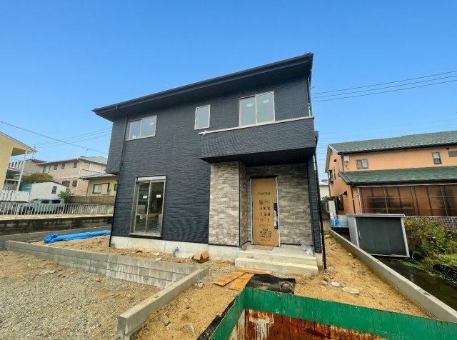 ■神戸市北区小倉台　第3期　新築一戸建ての外観|周辺は落ち着いた街並みの住宅地！子育てがしやすい住環境です！まだ未完成ですが、現地でしかわからない事もございます。是非一度ご覧ください。