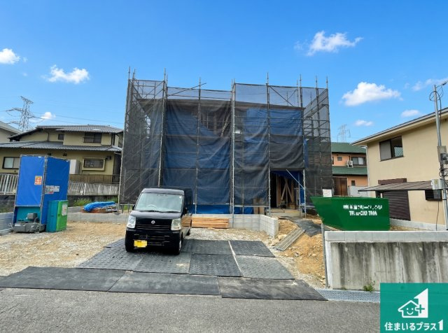 神戸市北区小倉台　第3期　新築一戸建ての外観|現在の進捗状況です！順調に作業進行中、完成が待ち遠しいです！詳細の間取り等、お気軽にお問い合わせください！