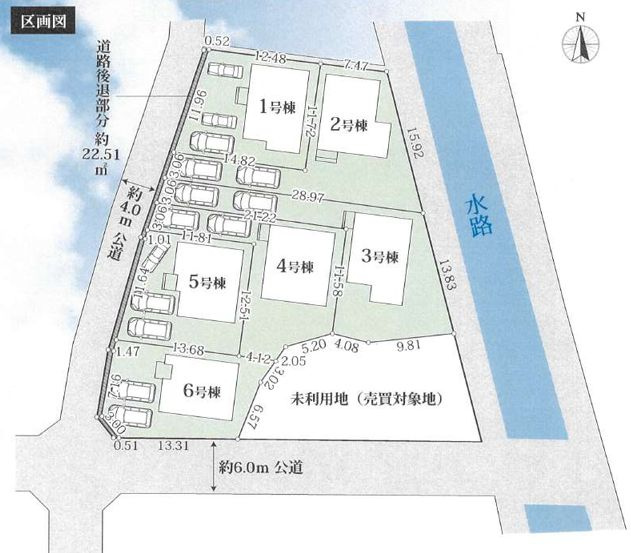 平塚市小鍋島新築戸建て　2期4号棟の区画図|区画図「平塚市小鍋島新築戸建て」