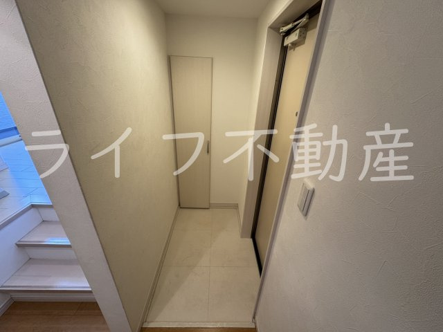 AirCityの玄関|収納もある玄関です