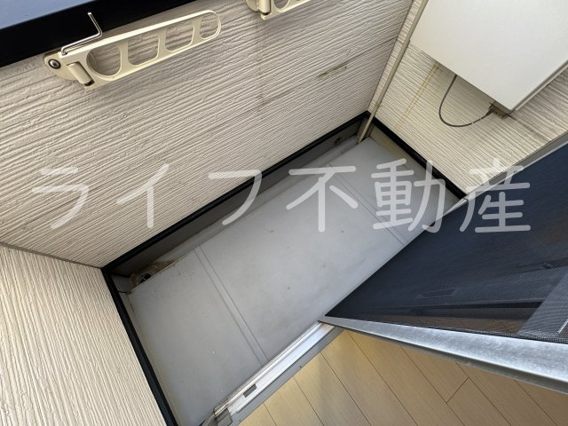 AirCityのバルコニー|広々としたバルコニーです
