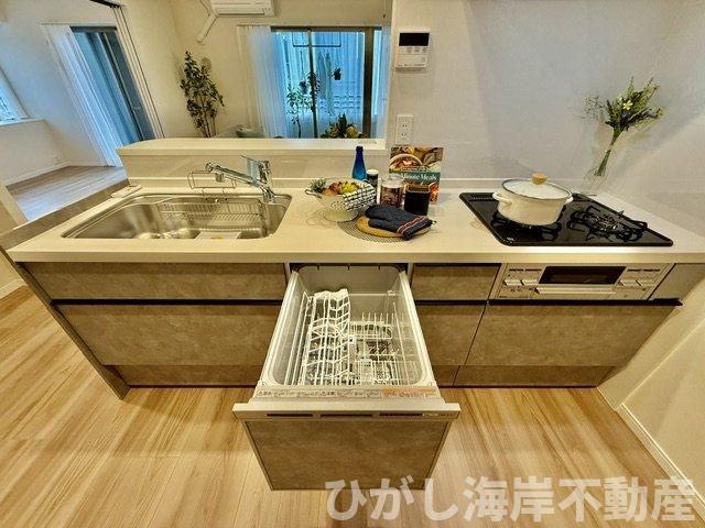 グレイス湘南茅ヶ崎のキッチン|新規リフォーム完了！　食洗器付きシステムキッチン