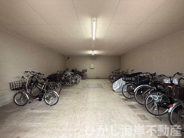 グレイス湘南茅ヶ崎の駐輪場|敷地内駐輪場