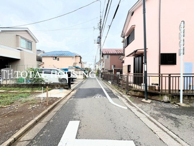 【前面道路含む現地写真】 | 立川市栄町5丁目　売地　全1区画