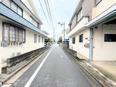 【前面道路含む現地写真】 | 立川市栄町5丁目　売地　全1区画