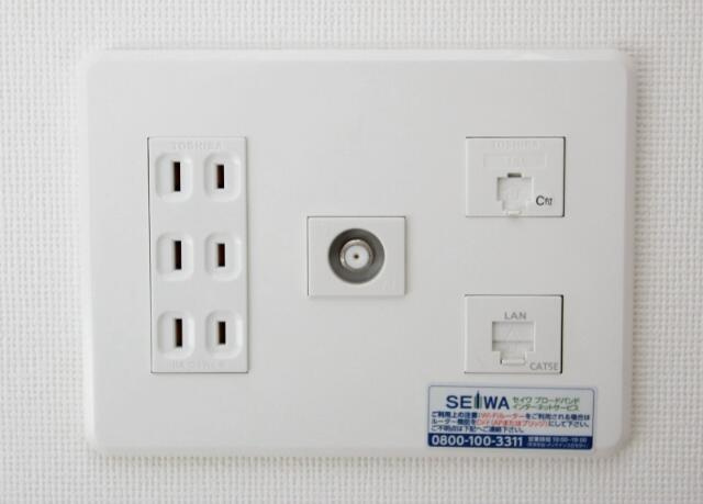 コンパル汐留の設備|コンセントです