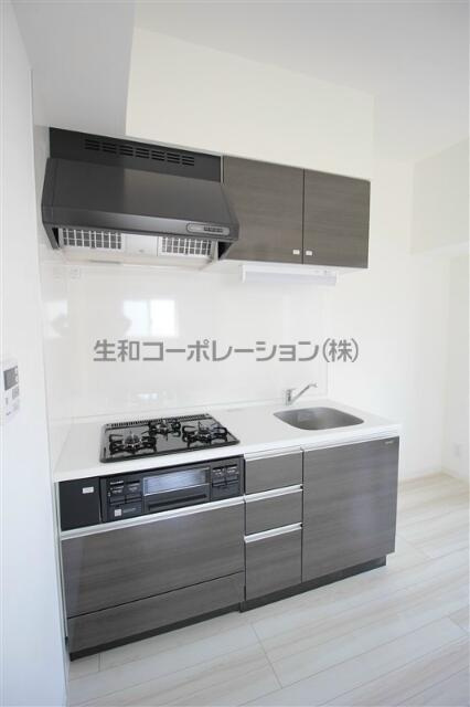 コンパル汐留のキッチン|キッチンまわりです