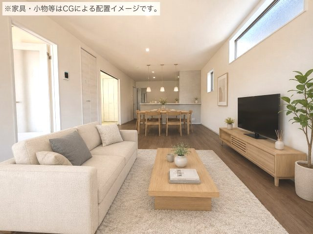 【内装】 | 春日市原町2丁目第1　2号棟（全2棟）【仲介手数料無料・0円】 | 施工例。施工例は完成時と異なる場合があります。