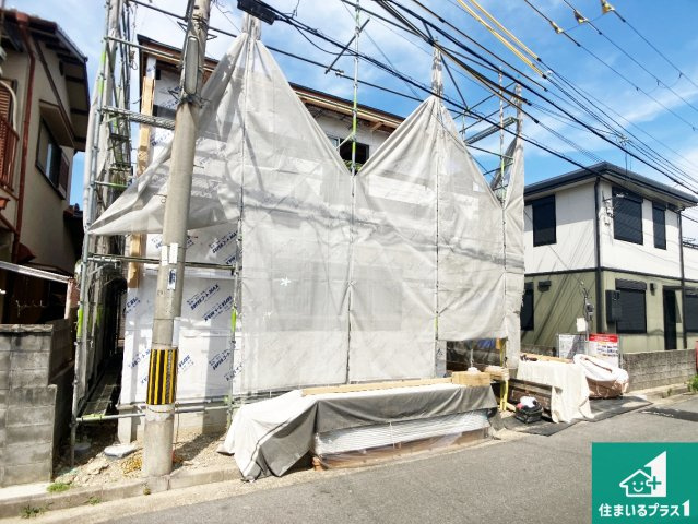 加古川市加古川町美乃利　第23期　新築一戸建ての外観|現在建築中！落ち着いた街並みで新生活を始めることが出来そう！周辺の物件も併せてご紹介させて頂きます！