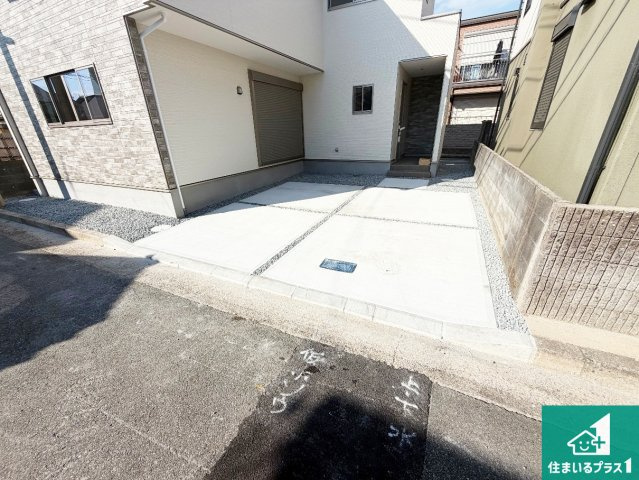 加古川市加古川町美乃利　第23期　新築一戸建ての駐車場|駐車スペース！散水栓があるので、こまめに愛車を洗えます！