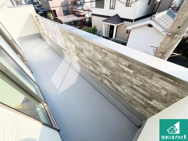 加古川市加古川町美乃利　第23期　新築一戸建てのバルコニー|日当たりのよいバルコニー！お部屋が開放的に！