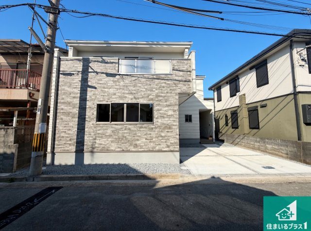 加古川市加古川町美乃利　第23期　新築一戸建ての外観|安心の10年保証！外観を美しく保ち、雨水で汚れを落とします！気になることがありましたら、お気軽にお問い合わせください！