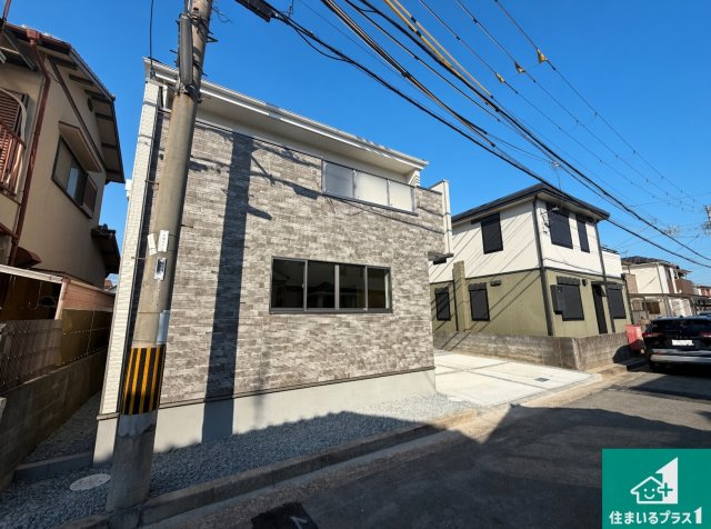 加古川市加古川町美乃利　第23期　新築一戸建ての外観|安心の10年保証！外観を美しく保ち、雨水で汚れを落とします！気になることがありましたら、お気軽にお問い合わせください！
