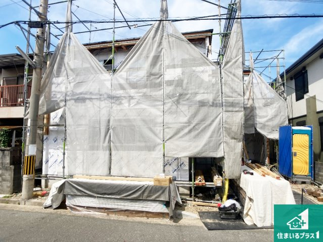 加古川市加古川町美乃利　第23期　新築一戸建ての外観|現在の進捗状況です！順調に作業進行中、完成が待ち遠しいです！詳細の間取り等、お気軽にお問い合わせください！