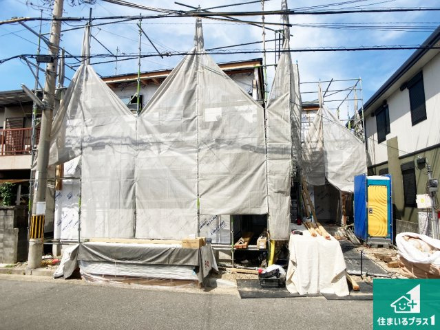 加古川市加古川町美乃利　第23期　新築一戸建ての外観|現在建築中！落ち着いた街並みで新生活を始めることが出来そう！周辺の物件も併せてご紹介させて頂きます！
