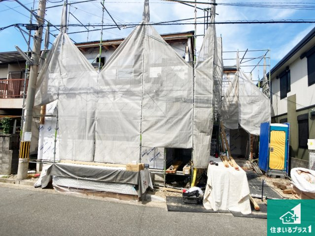 加古川市加古川町美乃利　第23期　新築一戸建ての外観|現在建築中！落ち着いた街並みで新生活を始めることが出来そう！周辺の物件も併せてご紹介させて頂きます！