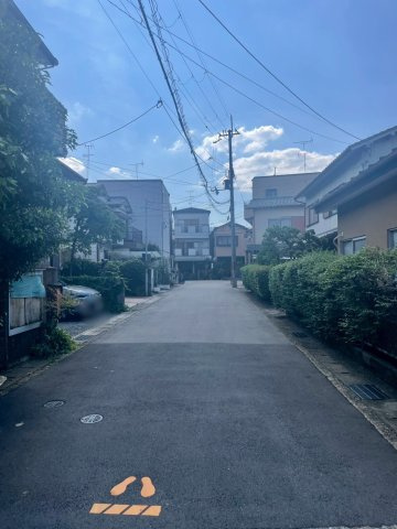 【前面道路含む現地写真】 | 長岡京市一文橋一丁目２号地