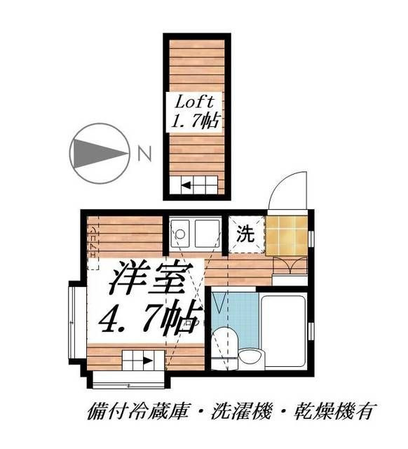 ピュアハウス藤棚三番館の間取り