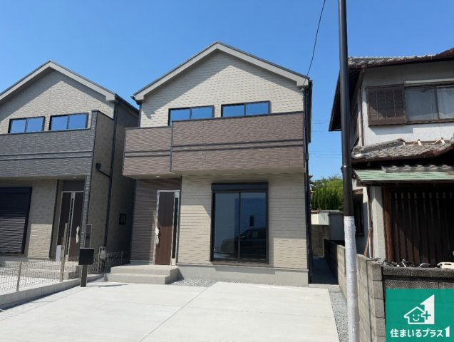 明石市大久保町西島　新築一戸建ての外観|安心の10年保証！外観を美しく保ち、雨水で汚れを落とします！気になることがありましたら、お気軽にお問い合わせください！