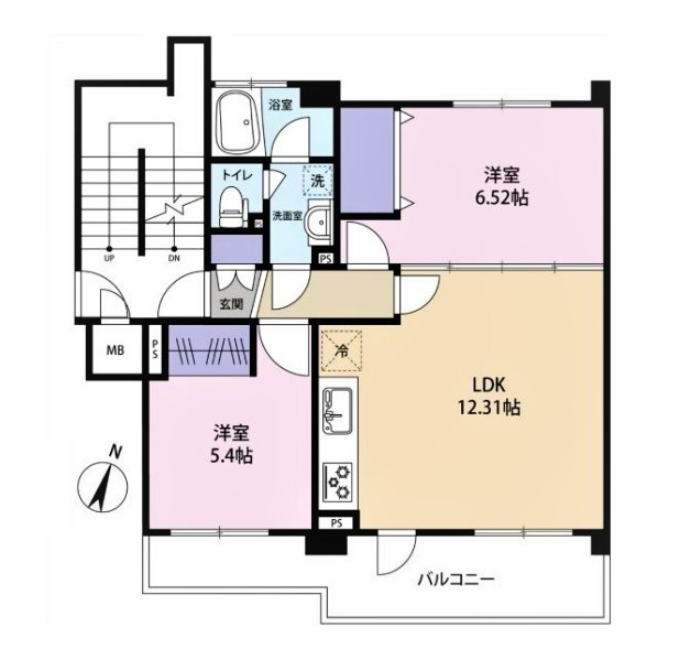 旭が丘団地2街区4号棟