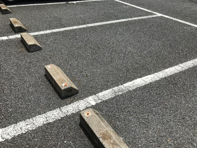 ラベンダーヒルズの駐車場