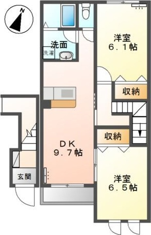 サンフォレスト　オオクラの間取り