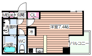 【間取り】 | UMEDA ISLAND RESIDENCE