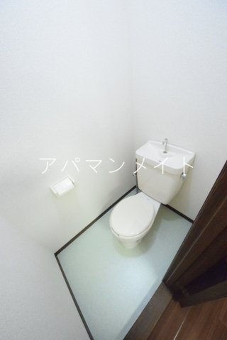 【トイレ】 | 第二稲荷山ハイツB | 落ち着いたトイレです