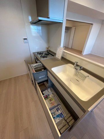 都島高倉ガーデンハウスのキッチン|新調！食洗機付き。