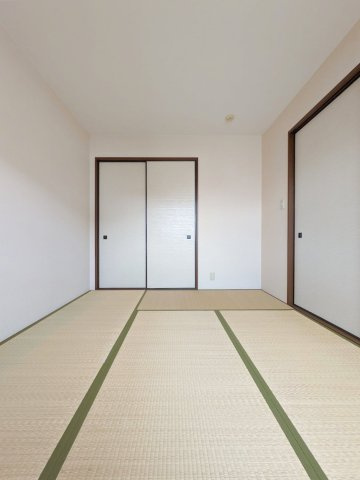 メイプルタウンC棟の和室|くつろぎの場として、客間として、様々なシーンで活躍する和室です