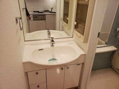 墨田区亀沢４丁目の賃貸マンションの洗面所