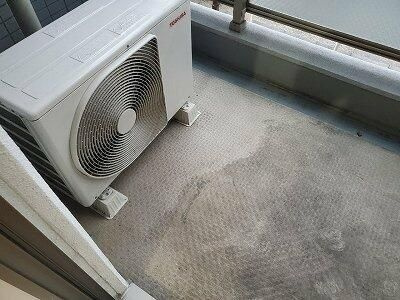 墨田区亀沢４丁目の賃貸マンションのバルコニー