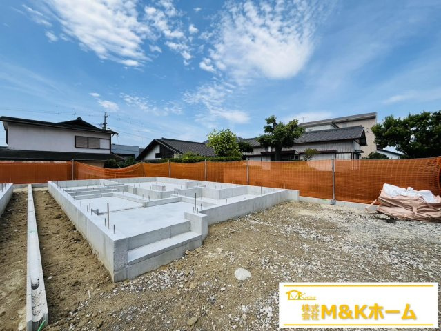 知多市つつじが丘1丁目　全2棟　1号棟の外観|R8.7.30撮影　24時間換気システム搭載♪