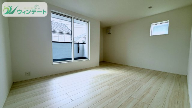 取手市新取手1丁目01期　新築戸建の洋室|家具を配置してもゆとりのある洋室。お子さまの成長に合わせて使い方を変えられるフレキシブルな空間です。