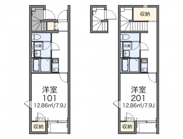 【間取り】 | レオネクストmarin | 画像2