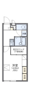 【間取り】 | レオパレスウエスト　ワン