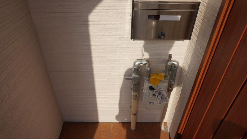 ラークハウスの玄関