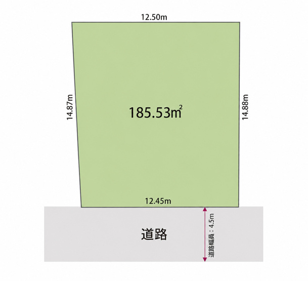 【土地図】 | ◆港南区上永谷1丁目　建築条件無し売地◆