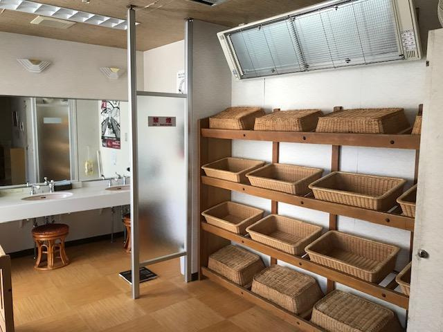 大浴場の脱衣所です。
