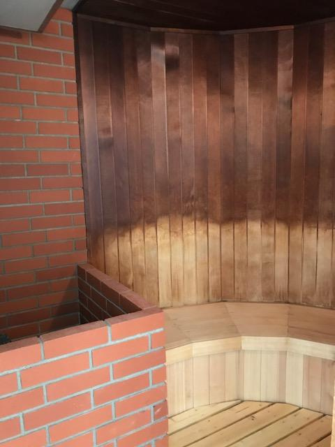 大浴場に完備されたサウナです。