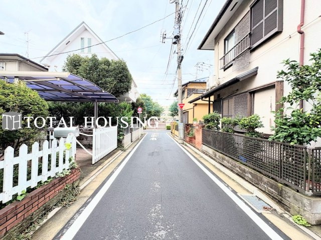 【前面道路含む現地写真】 | 立川市幸町5丁目　売地　全1区画