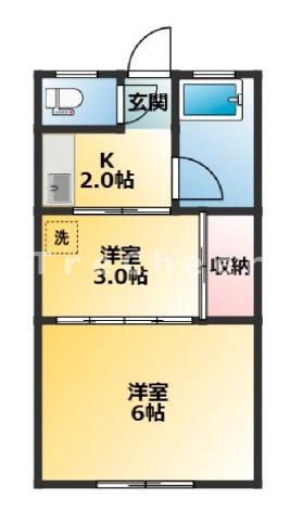 サンライズコーポの間取り