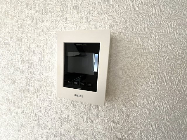 【セキュリティ】 | 仲介手数料無料！西岐波小学校に通える新築戸建　宇部市西岐波　第９－１号棟　クレイドルガーデン　アーネストワン | 録画機能付きTVモニターインターホン