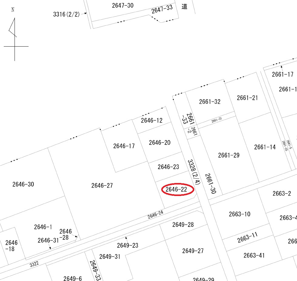 宇都宮市若草４丁目　土地