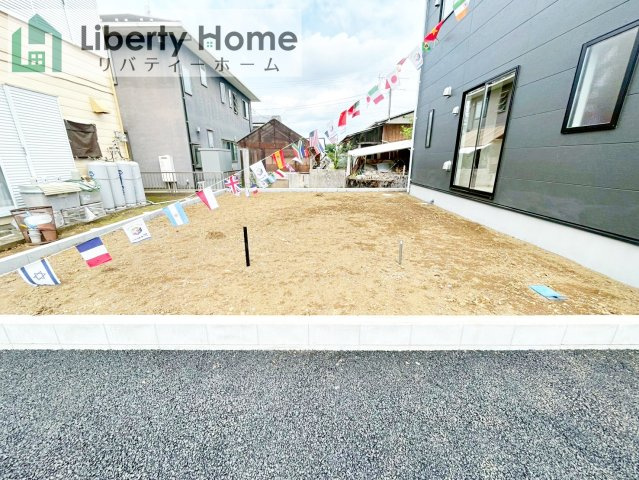 小美玉市納場第4　新築戸建の庭