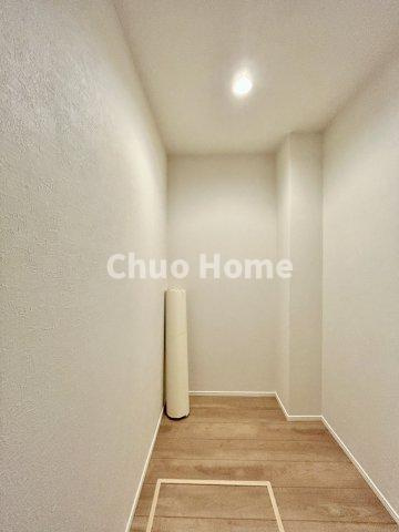 江東区東砂4丁目新築分譲住宅の収納|ウォークインクローゼット
