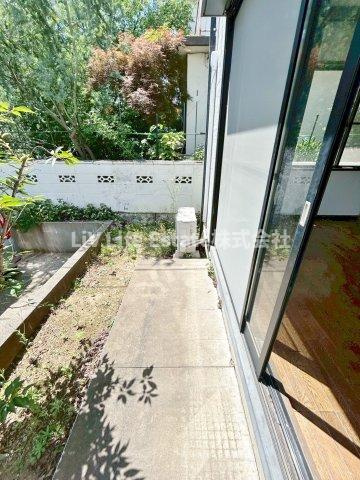 貫井陽光テラスの庭