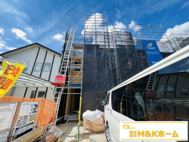 知多市つつじが丘1丁目　全2棟　2号棟の外観|R8.8.17撮影　吹抜あり！！
