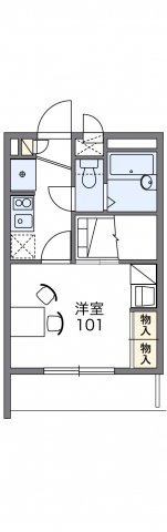 【間取り】 | レオパレス多摩平 | 画像2
